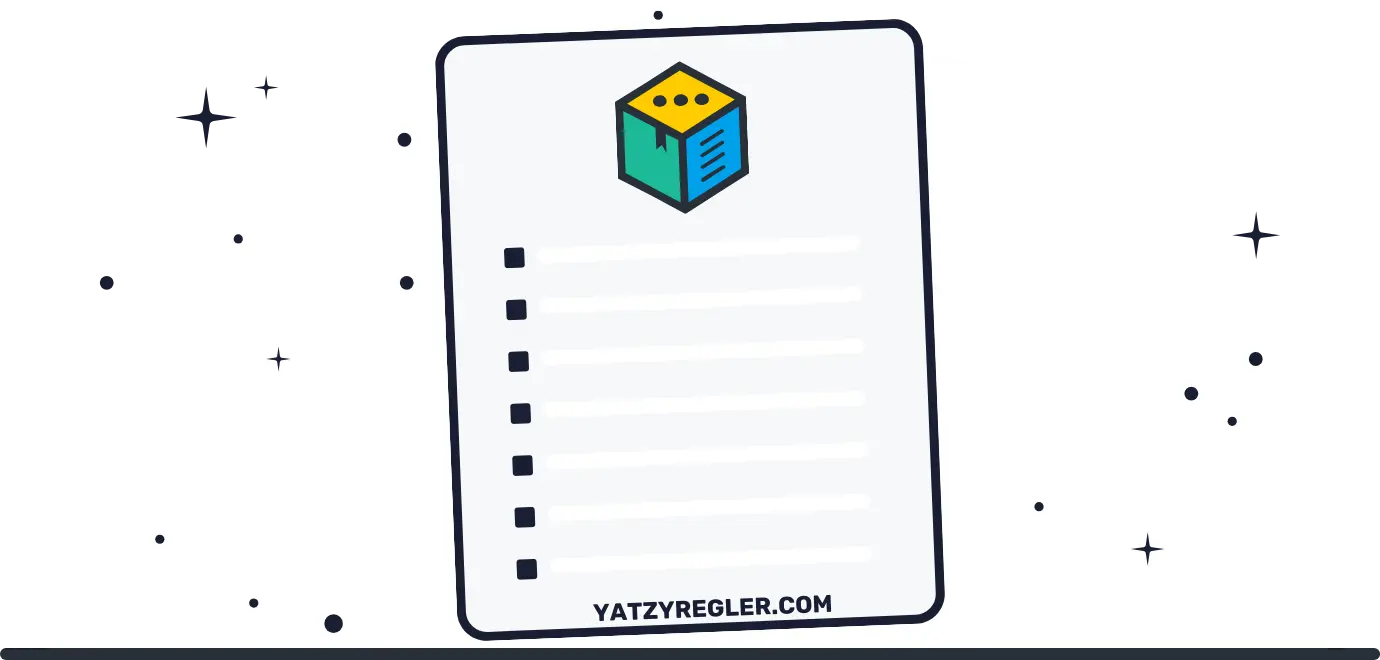 Barn Yatzy protokoll färg 1 st