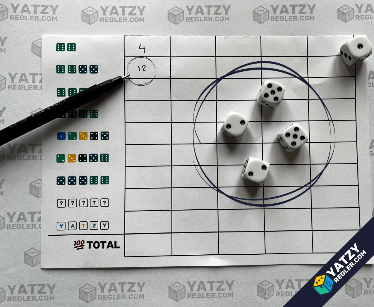 Et par og To par i Yatzy