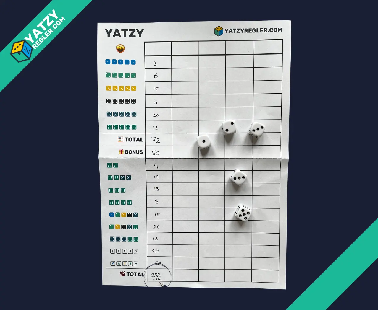 Räkna ihop poängen