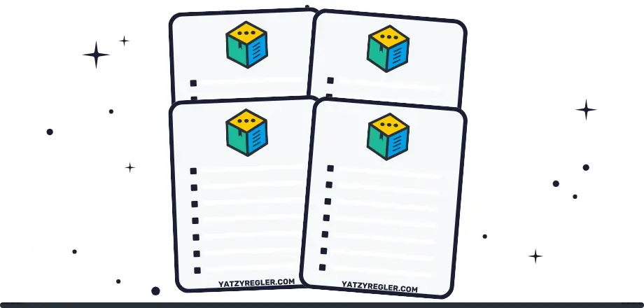 Yatzy protokoll färg 4 st