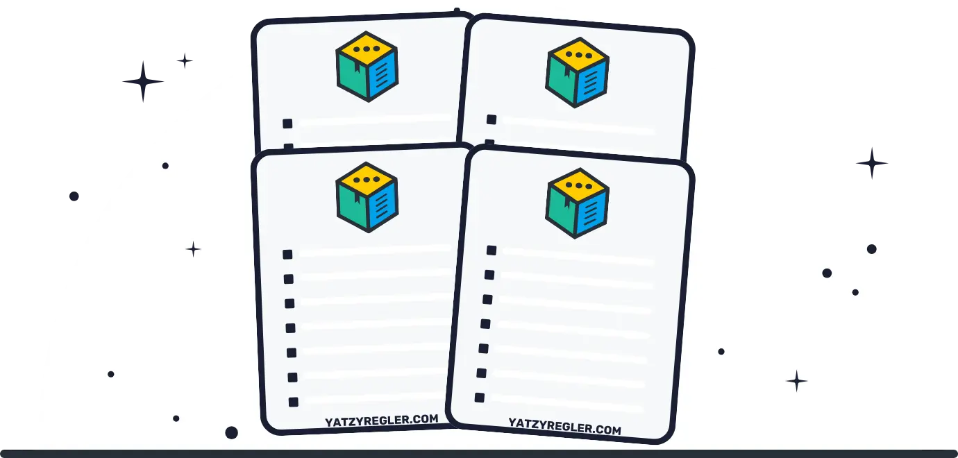 barn Yatzy protokoll färg 4 st