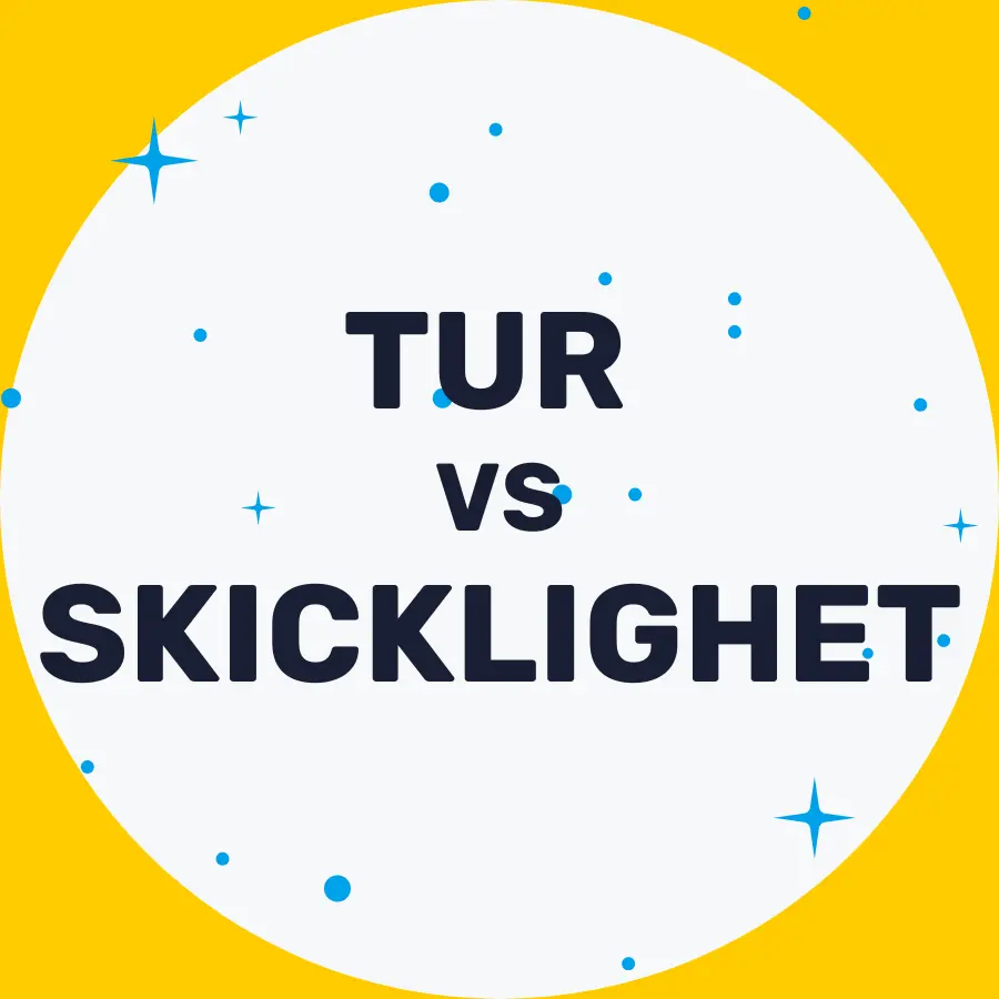 tur vs skicklighet
